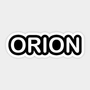 ORION Sticker